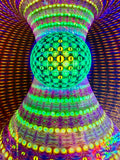 "Toroidal Energy" 9x12” Embossed Holofoil Print
