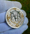 Dragon Coin V1 - 3D gold and silver coin