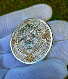 Dragon Coin V1 - 3D gold and silver coin