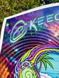 Okeechobee Festival 12X16” Holographic Poster Print