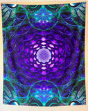 Seat of the Soul 50x60" UV Reactive Tapestry