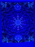 Seat of the Soul 50x60" UV Reactive Tapestry