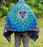 Critical Convergence Hooded Pashmina