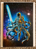 "Cosmic Crusader" (Jedi Knight Variant) Limited Edition Canvas Print