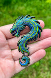 "Harmoniflux Dragon" Two Piece Limited Edition 3D pin