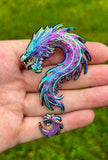 "Harmoniflux Dragon" Two Piece Limited Edition 3D pin