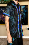 "Harmoniflux Dragon" Hooded Baseball Jersey