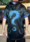 "Harmoniflux Dragon" Hooded Baseball Jersey