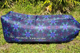 "High Vibrations" Inflatable Wind Couch