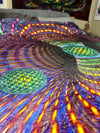 "Toroidal Energy / Animus Ex Machina" Double Sided Microfiber Blanket - Queen