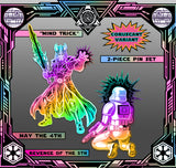 PRE-SALE - "Mind Trick" 2-Piece Limited Edition 3D pin