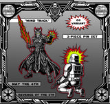 PRE-SALE - "Mind Trick" 2-Piece Limited Edition 3D pin