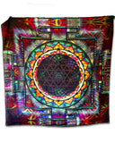 "Petal Portal" 57x57'' Tapestry