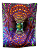 Toroidal Energy 50x60" Tapestry