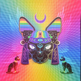 "Bastet - Goddess of the Moon" Limited Edition Blotter Paper Print