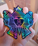 "Golden Age" - Holographic Vinyl Decal