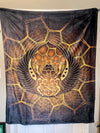 "Scarab of Eternity" Microfiber Art Blanket - Full