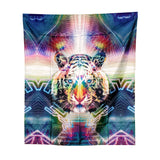"Tigeroptic" 34x40'' Tapestry